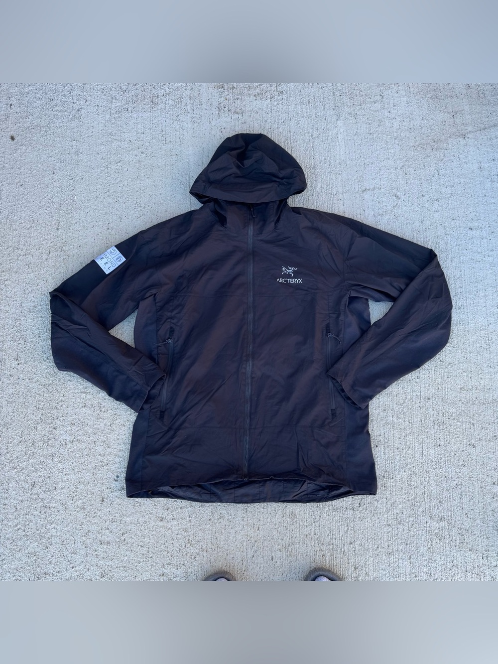Arc'teryx Atom SL Hooded Full Zip Jacket Black Men's XL Richmond Steel Recycling